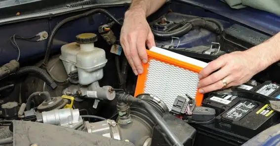 Annual Air Filter Replacement For Mileage Vehicles And Professional Servicing Option