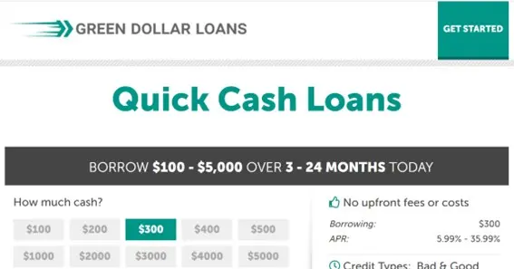 Green Dollar Loans